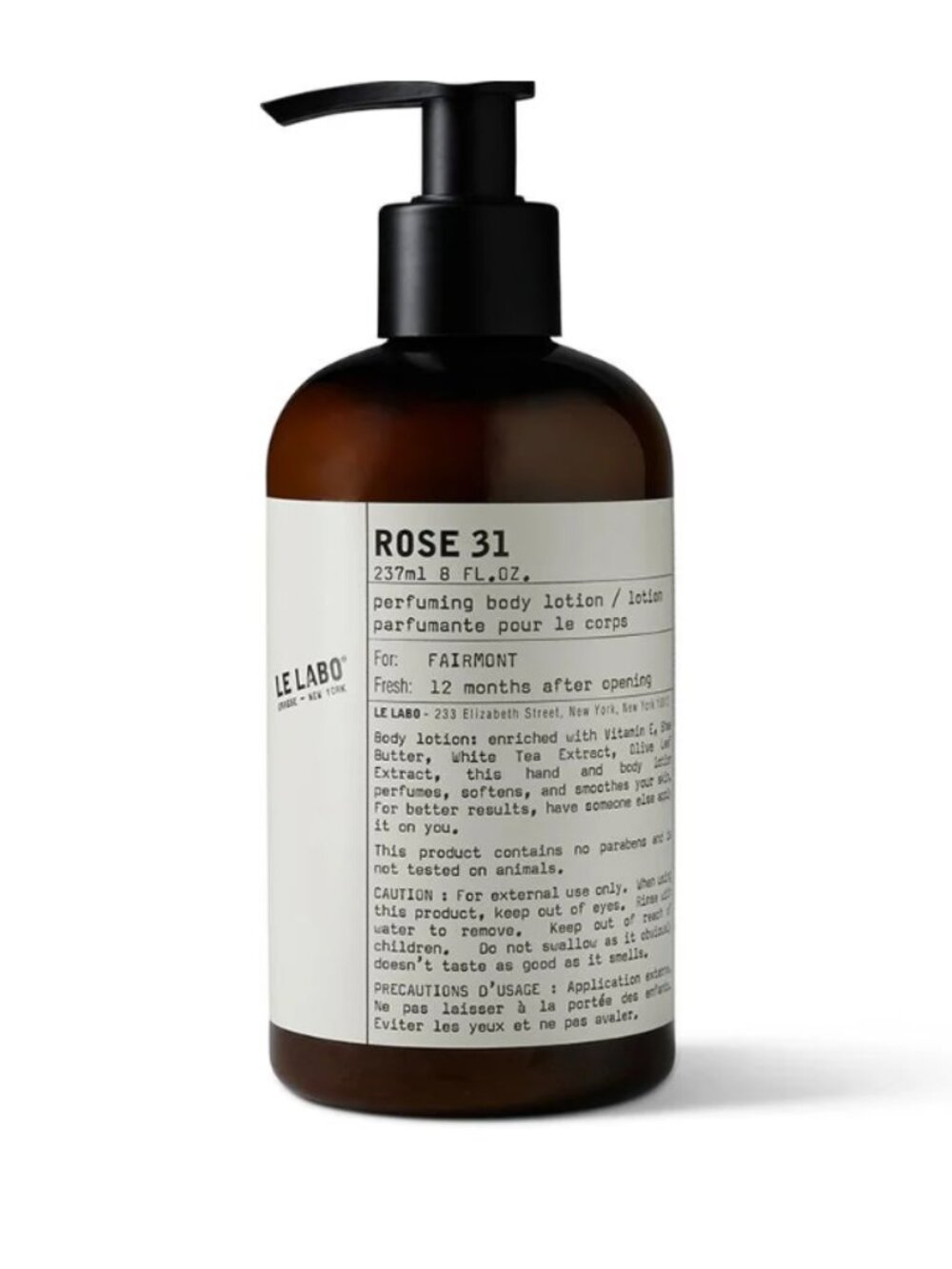 NEW Le Labo Rose 31 Perfuming Body Lotion